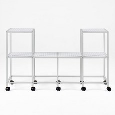 POWER RACK 花盆收納盒 FP2112, 白色的