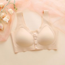 無束縛舒適前扣式哺乳內衣