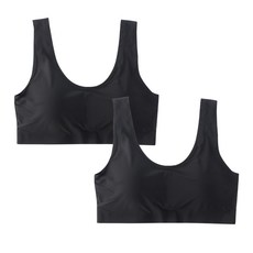 Dossi 女童青少年無縫文胸 2 件裝