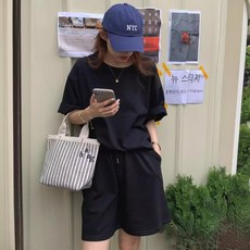 PEONIST 休閒夏日兩件式套裝