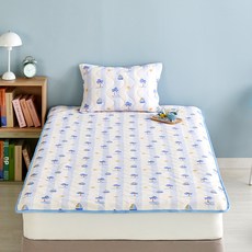 Modern House 兒童用3度C超涼爽海洋船艇涼墊, 藍色