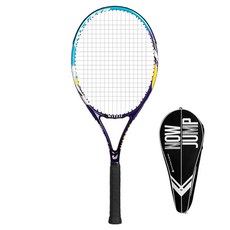 VWY 비비드컬러 탄소 초경량 테니스 라켓 + 전용백 세트, 코발트블루(라켓), W-5016, 1세트