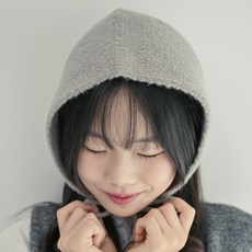 CocoDream 羊毛混紡針織軟帽迷你頭巾