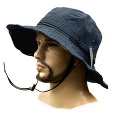 ExtraBOLD 大尺寸戶外登山漁夫帽, NAVY