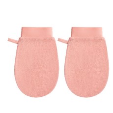 컬라피 얇은 목욕탕 타올, 핑크, 2개, 1개입