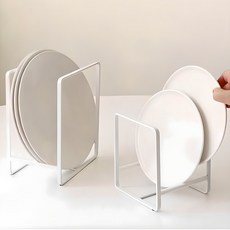 Urban 盤子收納架 2件套組, 1組, 白色