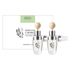 Byhyang 車用擴香 20ml x 2入組 正裝, 辣木花開, 1套
