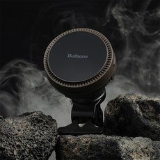 불스원 에어쿨링 맥세이프 무선 거치대, 블랙, 1개