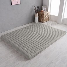 BEDNET FURNITURE 10區空氣泡棉床墊+床墊套組, 深米色（封面）, 120mm