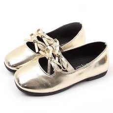 Lulushoe 女童樂佩蝴蝶結平底鞋