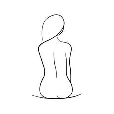 Market A 復古線條畫海報 TYPE4