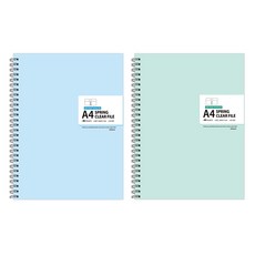 misoro 6000 彈簧文件夾 透明文件夾 2296, 隨機出貨, 2個