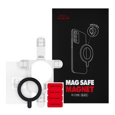 BLACK POD 磁吸環, 黑色, 1套