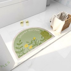 GILGRI 半圓形花朵地墊, 26 F026