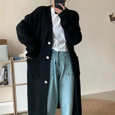 POPLARNC 女款 Marion 針織長版開襟衫