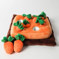 DING DONG PET 寵物狗嗅聞墊 36 x 34 cm, 拔蘿蔔, 1個