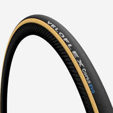 Veloflex Corsa Evo 25 開口式管胎 自行車輪胎 棕邊, 1個