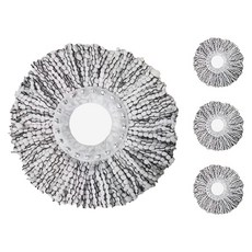 World Clean 旋轉拖把補充包 棕白色, 4個