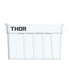THOR 다용도 토트 박스 75L + 덮개, 흰색, 1단, 1개