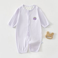 베베니즈 백메쉬 파스텔 긴팔 우주복