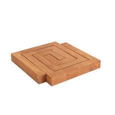 圓形和圓形木杯墊, 光