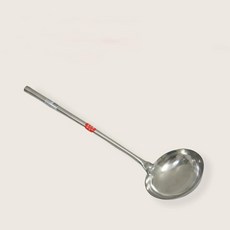 A-OK 304全柄湯杓, 4號, 銀色, 1支