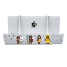 Bella 掛牆式空調防風導流板 17 x 95 厘米, 白熊