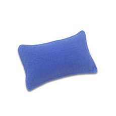 친환경편백아트 프리미엄 편백 큐브칩 베이직 베개, 연파랑(베개커버), 랜덤발송(속커버), 1개