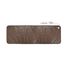 3人四季防水電動坐墊, 棕色, 135 x 45 厘米