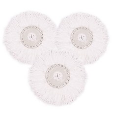 Living to You 旋轉式濕拖把補充裝拖把, 3個