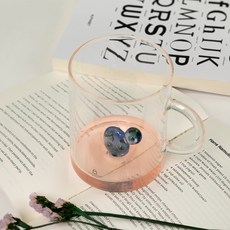 이첸도르프밀라노 데저트 선인장 내열 손잡이 머그컵 450ml, 블루, 1개