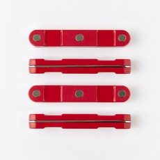 Bogen 夏朵餐具架, 紅寶石色, 4個