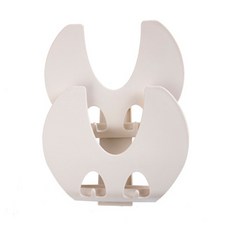 懸掛式多功能置物架支架 2入, 淺褐色的