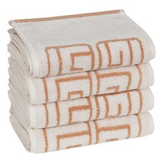 GUY LAROCHE 紗染運動毛巾 100g 20 x 100 cm, 米色, 4個