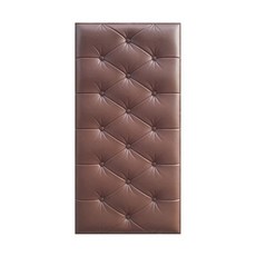 防撞3D家用泡棉塊, 棕色的, 1個