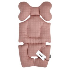 to:tots 手推車絎縫墊, 淺灰色, 1入