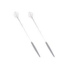 Bogen 萬寶龍艾菲爾迷你打蛋器 緞面, 灰色, 2個