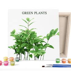 iLovePainting DIY熱門繪圖, 植物綠葉, 1個