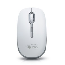 ZIO 무소음 무선 마우스, ZIO-MW4020, Gray
