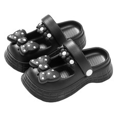 KIZTREE 女童蝴蝶結圓點EVA洞洞涼鞋 SZ-457