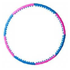 穴位按摩新星呼拉圈 JS-6008, 藍色 + 粉色, 1360克