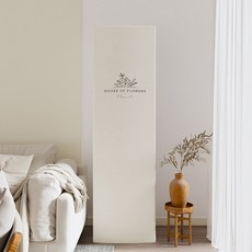 G&Y Flower Room 方形冷氣機罩, B奶油色