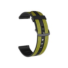 VICHELLE Protail Galaxy Watch 矽膠錶帶 46mm, 單一商品, 黃色