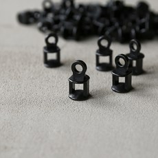 윈도우드레스 커튼레일 롤러 2.8cm, 블랙, 10개