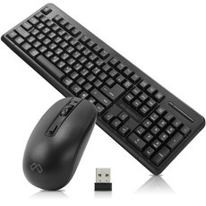 맥스틸 무선 키보드 + 마우스 세트, MK500, 인체공학