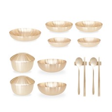 Nothyang 2 人宴會套餐 19p, 混色, 9種半機