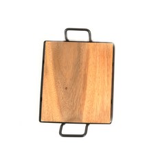 플레이트 원목 나무도마 엣지보드 아카시아 1호, 혼합색상, 1개