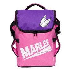 兒童高級直排輪專用後背包 [附姓名牌、手機袋], 粉色的, 1個