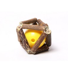 OPEN SPACE 木天蓼木質魔力球 小號, 混合色, 1個