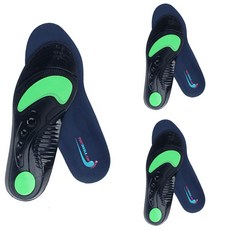FOOTINSOLE.COM 3套腳墊功能性緩衝軟膠鞋墊